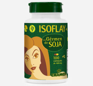 Isoflay - Gérmen de soja com zinco e isoflavonas em cápsulas - menopausa