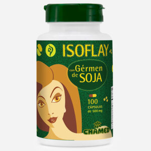 Isoflay - Gérmen de soja com zinco e isoflavonas em cápsulas - menopausa