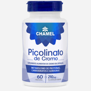 Picolinato de Cromo com 60 Cápsulas