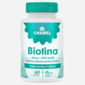 Biotina com 60 Cápsulas