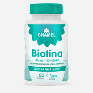 Biotina com 60 Cápsulas