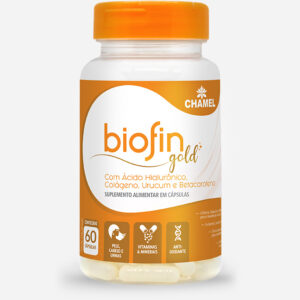 Biofin Gold -Suplemnto em cápsulas com ácido hialuronico