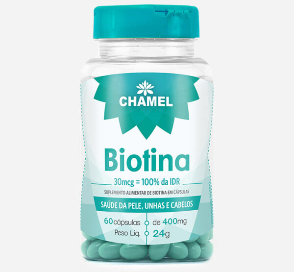 Biotina 32mcg em cápsulas - Saúde de pele