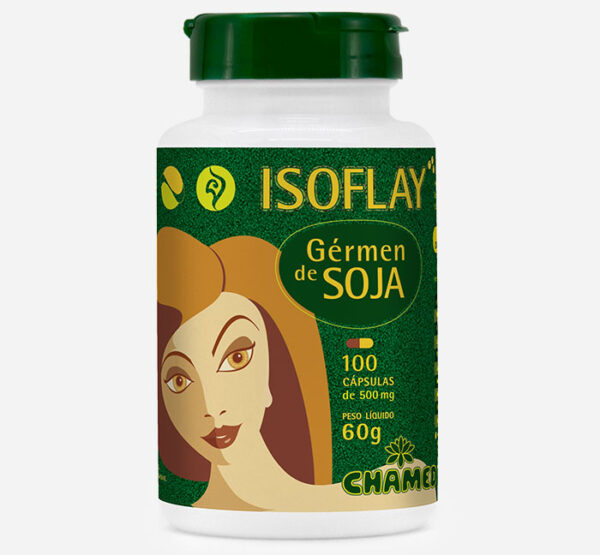 Isoflay - Gérmen de soja com isoflavonas em cápsulas - menopausa