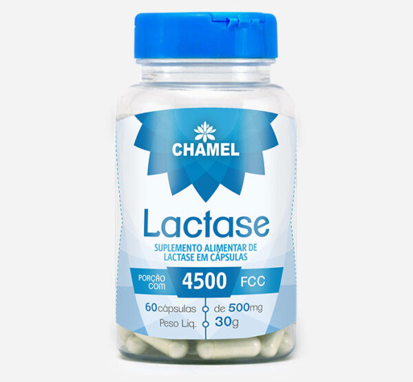 Enzima Lactase em Cápsulas - 4500 FCC