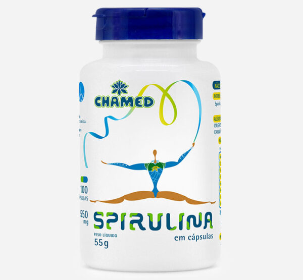 Spirulina em Cápsulas - Proteínas e aminoácidos