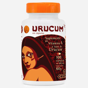 Suplemento de Vitamina A em cápsulas à base de Urucum. Benefícios para a pele
