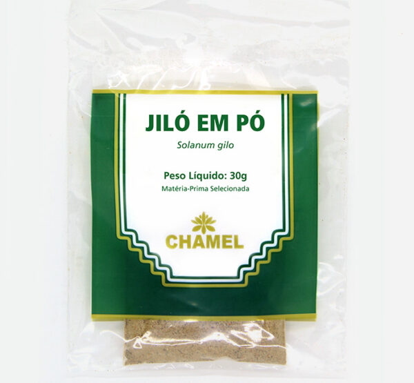 jilo fruto em po solanum gilo chamel