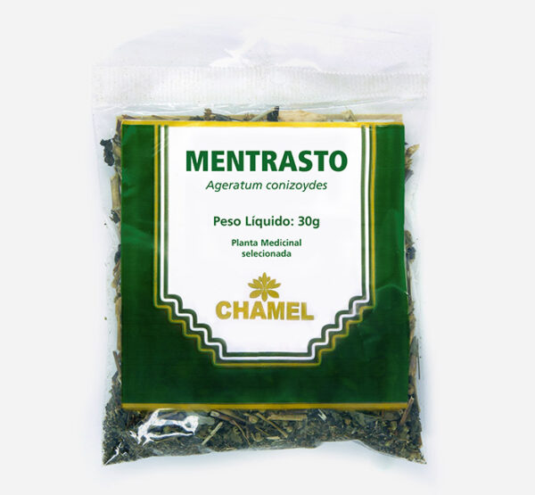 mentrasto ageratum conizoydes chamel planta medicinal selecionada