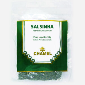 salsinha desidratada tempero petrosolium-sativum chamel selecionada