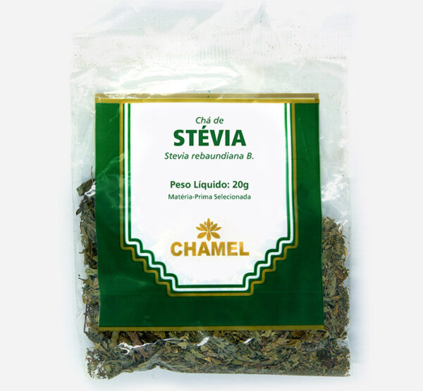 stevia cha adocante natural stevia rebaundiana chamel selecionada