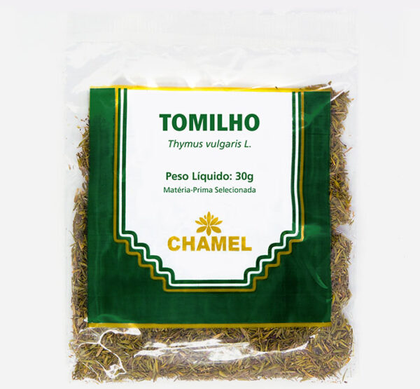 tomilho thymus vulgaris cha tempero