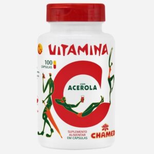 Vitamina C com Acerola com 100 Cápsulas