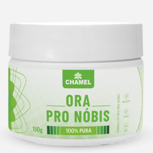 Farinha de Ora Pro Nobis em pó Chamel - 100% Pura, fonte de fibras e proteínas