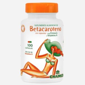 Betacaroteno com 100 Cápsulas