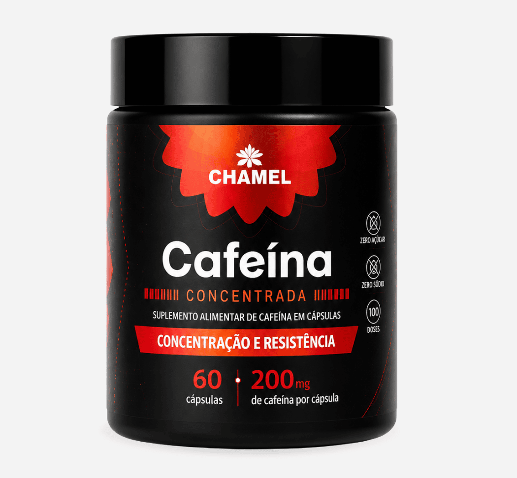 Cafeína Concentrada com 60 Cápsulas